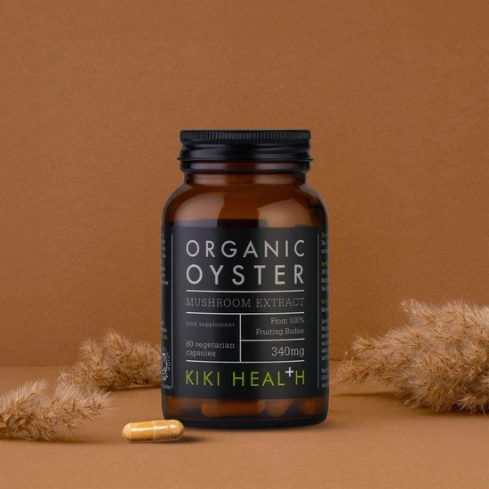 KIKI Health Mushroom Extract Oyster Capsules 60 Capsules