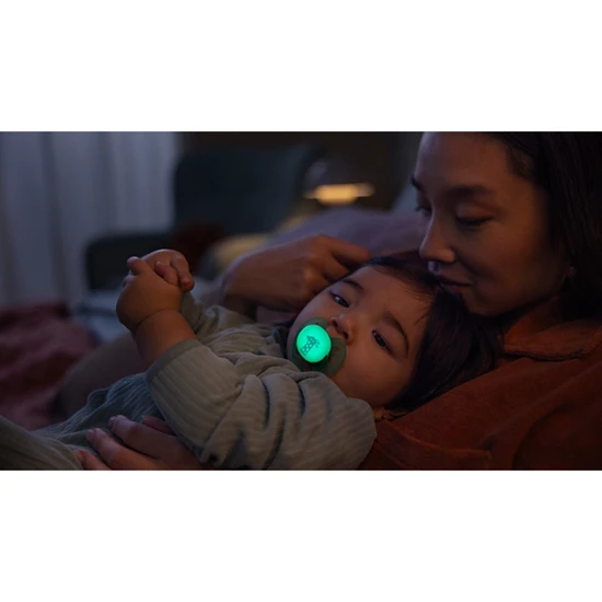 Philips Ultra Soft Nighttime Pacifier Boy 6-18m x2