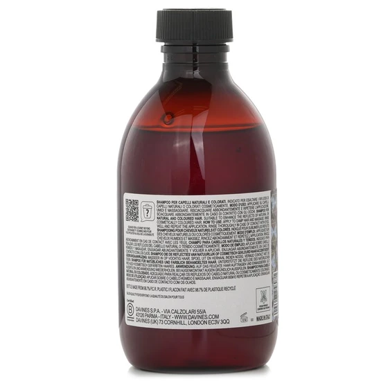 Davines Alchemic Shampoo Tobacco for Natural & Coloured Hair