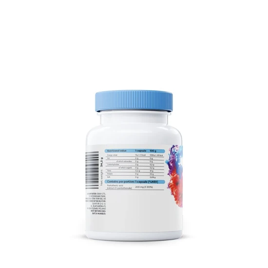 Osavi Vitamin B5 Pantothenic Acid Capsules 200mg x 90