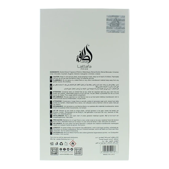 Lattafa Pride Ajwaa Eau De Parfum 90ml