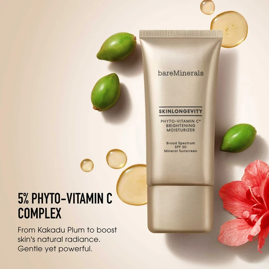 bareMinerals Skinlongevity Phyto-Vitamin C Brightening Moisturiser SPF 30 50ml