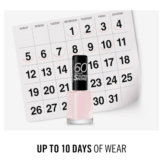 Rimmel 60 Seconds Super Shine Nail Polish 340 Berries & Cream