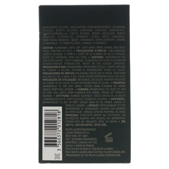 Ralph Lauren Polo Eau De Toilette 59ml