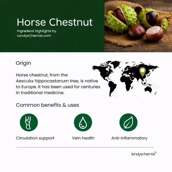 NOW Foods Horse Chestnut 300mg Capsules 90 Capsules