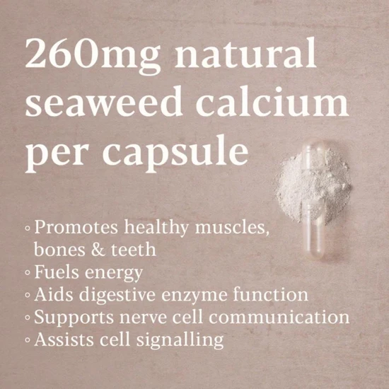 Higher Nature Icelandic Seaweed Calcium Capsules 60 Capsules