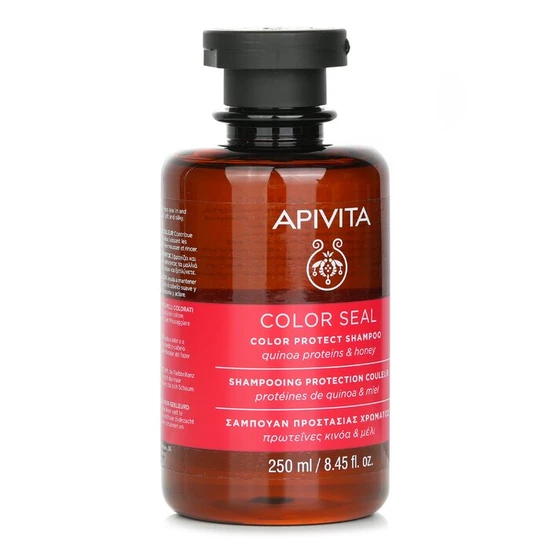 APIVITA Colour Seal Colour Protect Shampoo With Quinoa Proteins & Honey For Coloured Hair 250ml