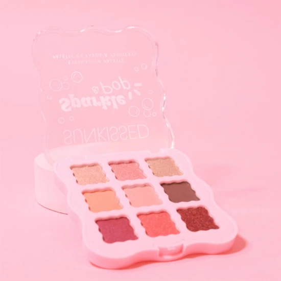 Sunkissed Sparkle & Pop Eyeshadow Palette 9 Shades