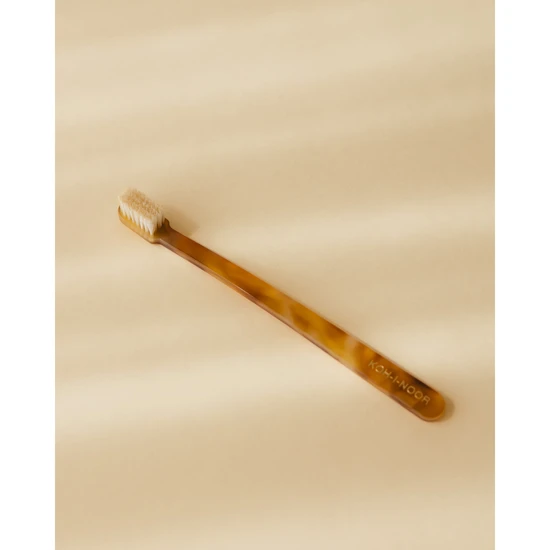 Laro Oral Care Koh-i-Noor Coccola Toothbrush Classic Tortoiseshell