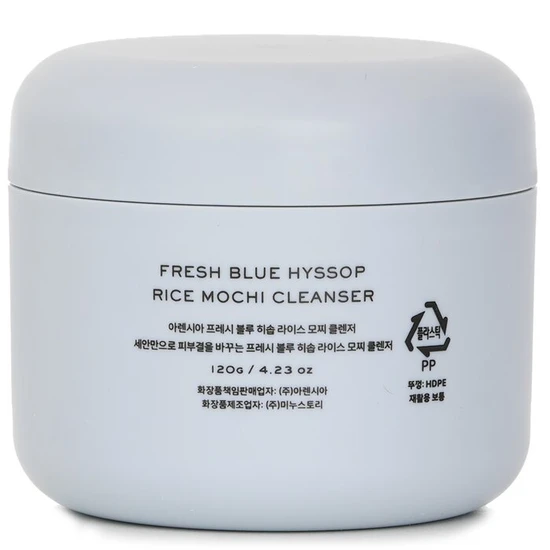 Arencia Fresh Blue Hyssop+ Rice Mochi Cleanser 120g