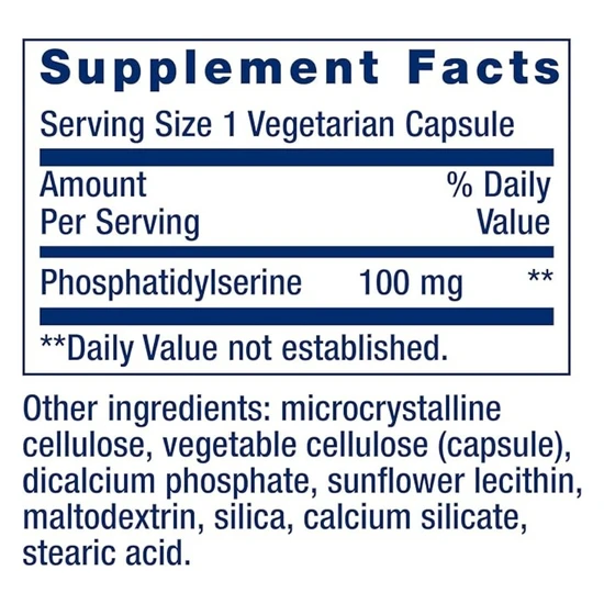 Life Extension PS 100mg 100 Vegicaps