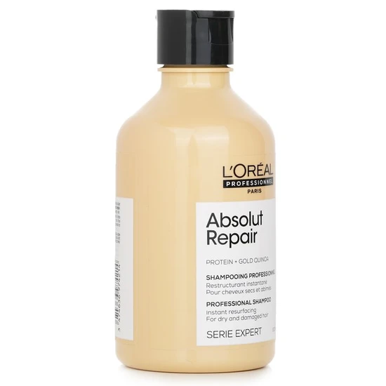 L'Oréal Professionnel Serie Expert Absolut Repair Protein + Gold Quinoa Instant Resurfacing Shampoo 300ml
