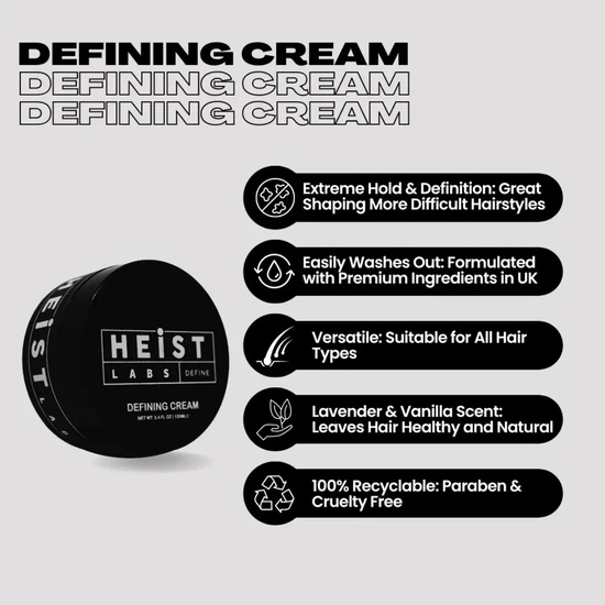 Heist Labs Defining Cream 100ml