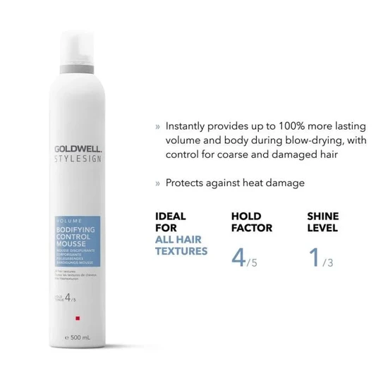 Goldwell Stylesign Volume Bodifying Control Mousse Hold 4/5 300ml