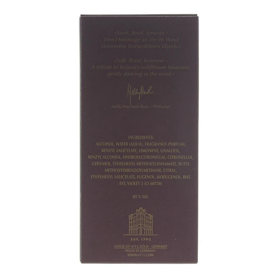 4711 Acqua Colonia Intense Floral Fields Of Ireland Eau De Cologne 50ml