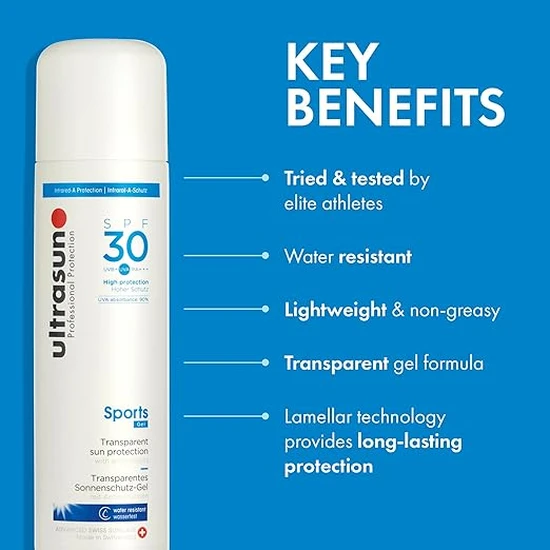 Ultrasun Sports Formula Gel SPF 30 400ml