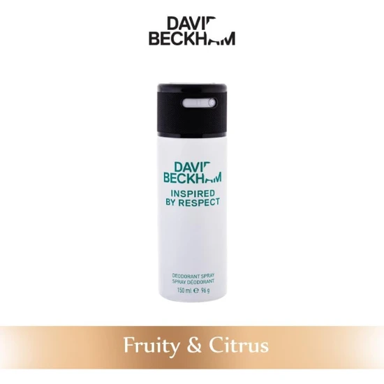 David Beckham Inspired By Respect Deodorant Anti-Perspirant Body Spray 150ml