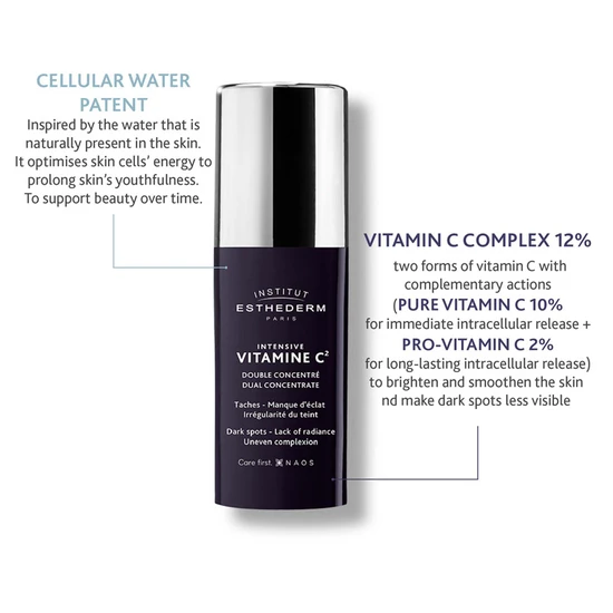 Institut Esthederm Intensive Vitamine C2 Dual Concentrate 10ml