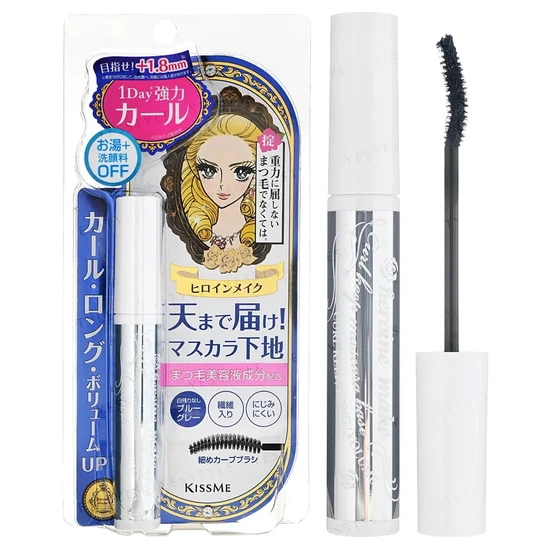 ISEHAN Heroine Make Curl Keep Mascara Base 01 Blue Grey