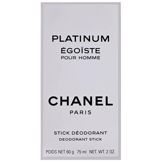 CHANEL Egoiste Platinum Deodorant Stick 75g