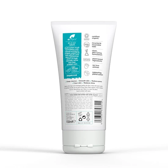 Dr. Organic Plus Exfoliating Scrub 150ml