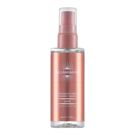 Bellamianta Fragrance Free Tanning Water 100ml