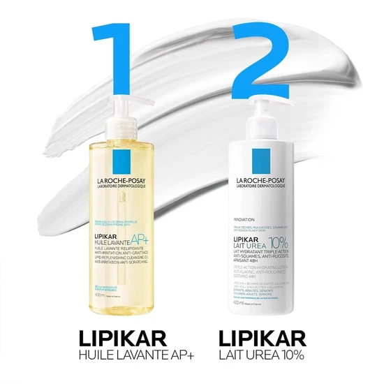 La Roche-Posay Lipikar Lait Urea 10% Triple-Action Hydrating Lotion 400ml