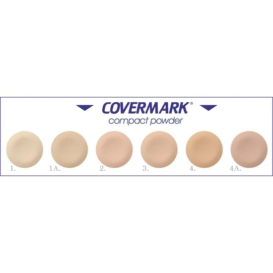 Covermark Waterproof Compact Powder Normal Skin 1