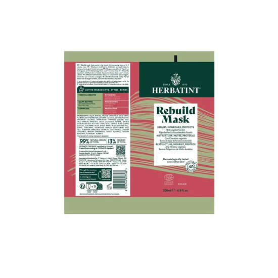 Herbatint Rebuild Mask 200ml
