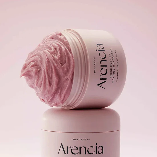 Arencia Fresh Rosehip Rice Mochi Cleanser 120g