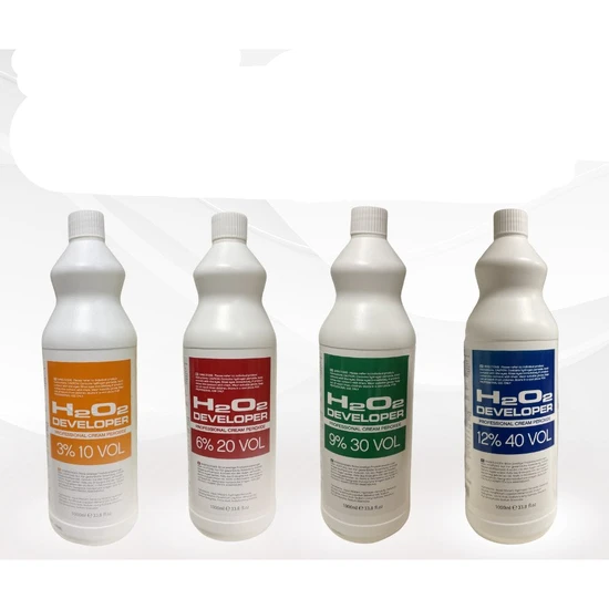 Ebe H2o2 Developer Professional Cream Peroxide 1000ml / 12% 40 VOL
