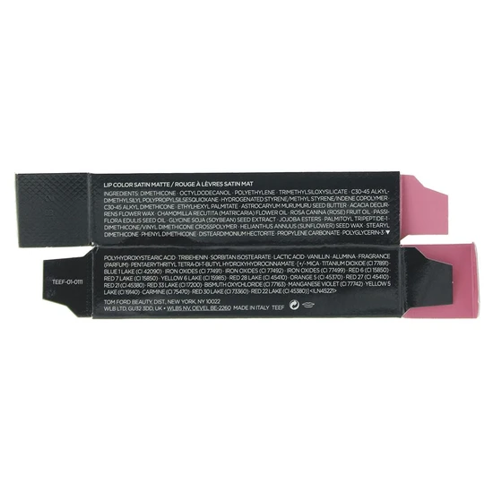 Tom Ford Satin Matte Lip Colour 01 Intimate Rose