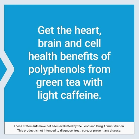 Life Extension Lightly Caffeinated Mega Green Tea Extract Vegicaps 100 Vegicaps