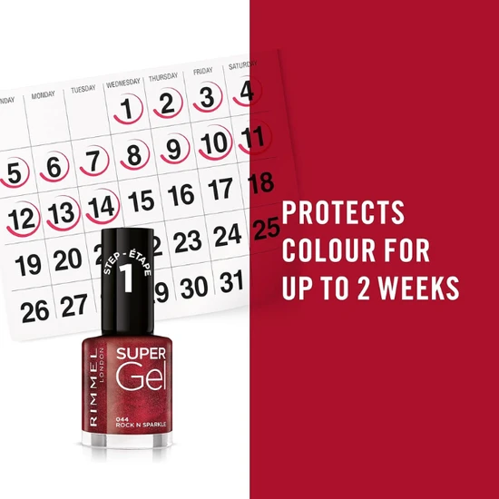 Rimmel Super Gel Nail Polish 033 R&B Rose