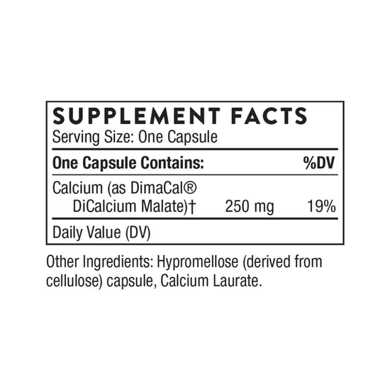 Thorne Calcium Capsules 120 Capsules