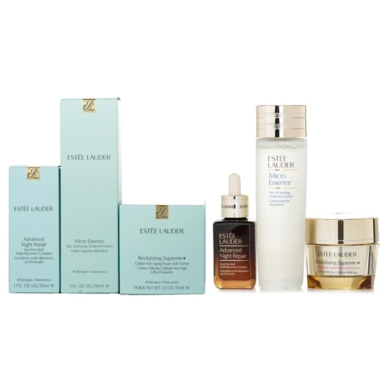 Estée Lauder Advanced Night Repair Essentials Set: Advanced Night Repair 50ml+ Micro Essence 150ml+ Revitalising Supreme+ Creme 75ml 3pcs