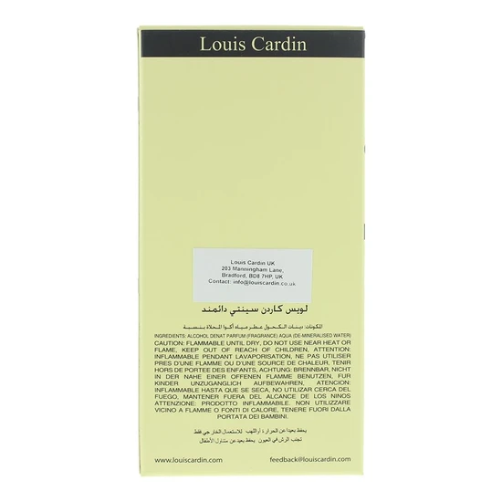 Louis Cardin Scenty Diamond Eau De Parfum 100ml