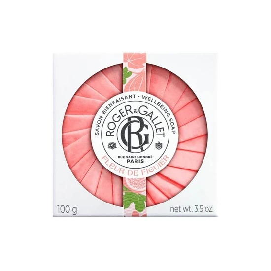 Roger & Gallet Fleur De Figuier Round Soap In Travel Box