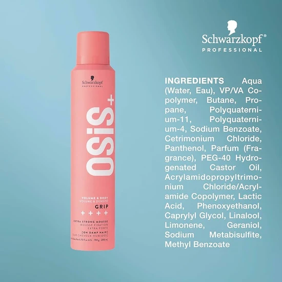 Schwarzkopf Osis Grip Extreme Hold Mousse 200ml