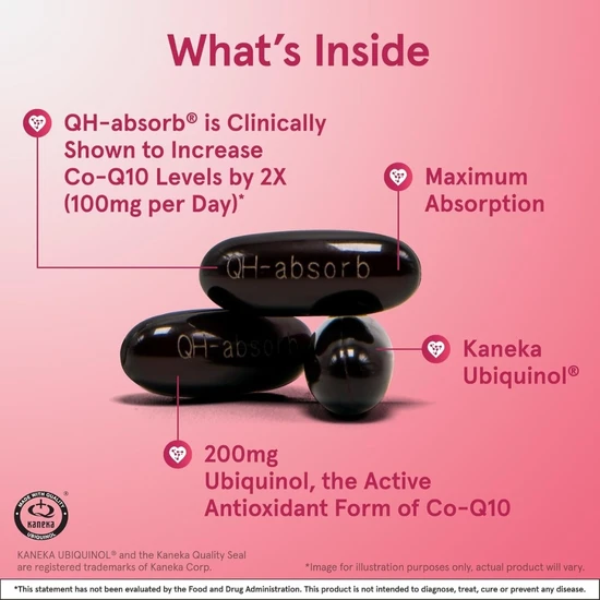Jarrow Formulas Ubiquinol QH-absorb 200mg 90 Softgels