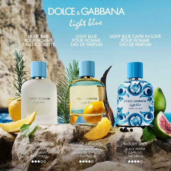 Dolce & Gabbana Light Blue Pour Homme Eau De Parfum 100ml