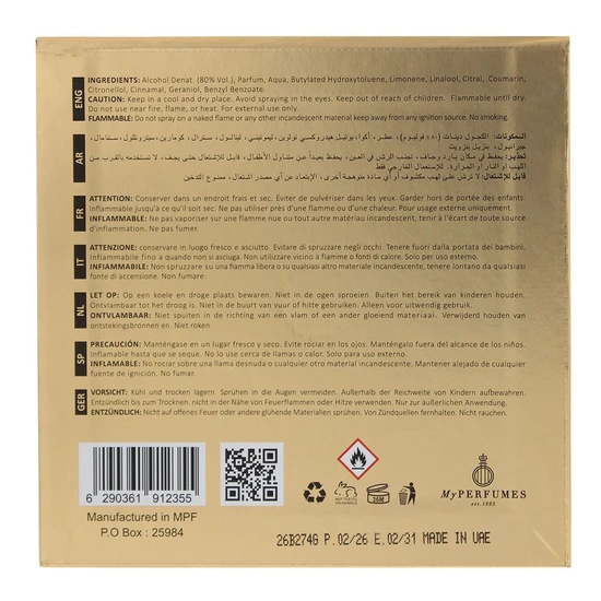 Arabiyat Prestige Mahd Al Dhahab Eau De Parfum 100ml