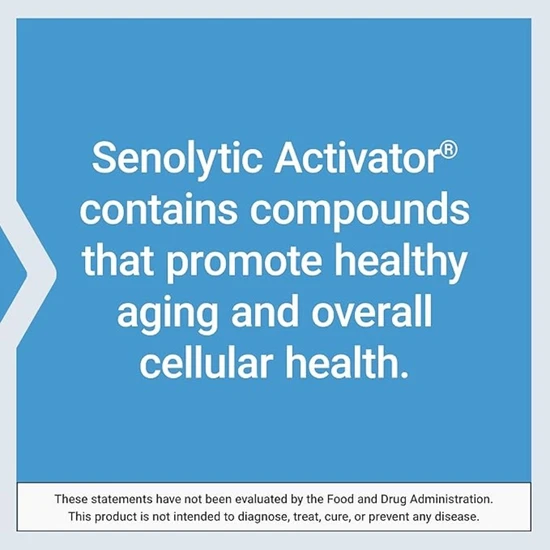 Life Extension Senolytic Activator 36 Vegicaps