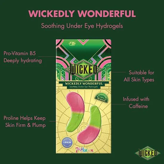 7th Heaven Wickedly Wonderful Soothing Under Eye Hydrogel Masks