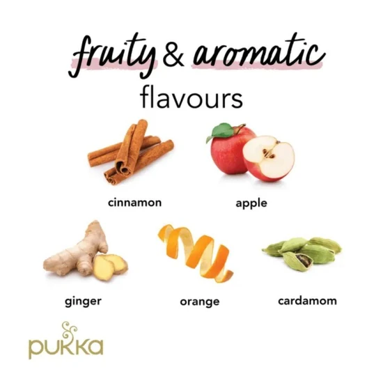 Pukka Wild Apple & Cinnamon Tea Bags 80 Tea Bags