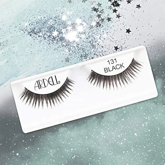 Ardell 100% Human Hair False Fashion/Natural Eyelashes 131 Black