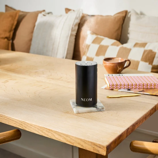 Neom Organics Wellbeing Pod Mini+ Waterless Essential Oil Diffuser Black