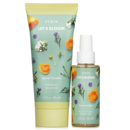 PUPA Let`s Bloom Kit 2 Secret Garden 2pcs
