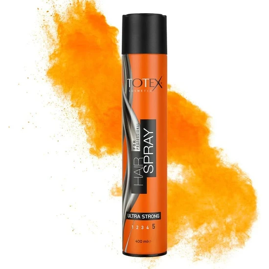 Totex Cosmetic Ultra Strong 5 Professional Hairspray 400ml
