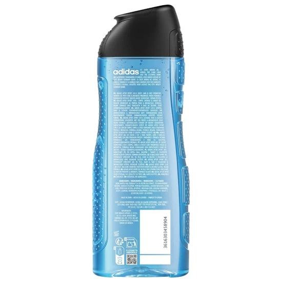 Adidas After Sport Hydrating 3-In-1 Shower Gel 400ml